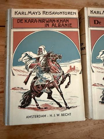 3 boeken Karl May - Reisavonturen beschikbaar voor biedingen