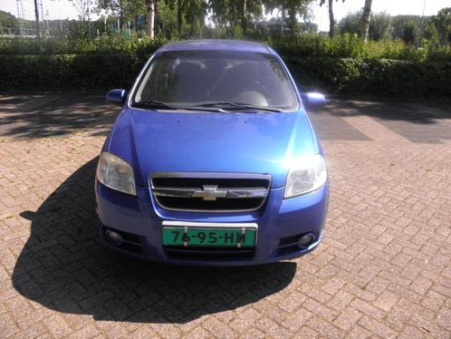 Chevrolet Aveo 1.4 16V 4D 2009 Blauw, Auto's, Chevrolet, Particulier, Aveo, Adaptive Cruise Control, Airbags, Centrale vergrendeling