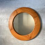 ronde vintage spiegel, Gebruikt, Rond, Ophalen of Verzenden, X
