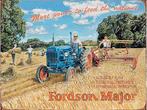 Fordson Major More power. Metalen wandbord 40 x 30 cm., Reclamebord, Nieuw, Ophalen of Verzenden, X