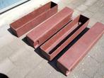Bloembakken 4 stuks .ONGEBRUIKT!, Tuin en Terras, Ophalen, Overige materialen, Minder dan 30 cm, Nieuw
