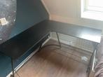 Zwart bureau z.g.a.n., Huis en Inrichting, Ophalen, Zo goed als nieuw