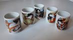 Sake glaasjes met Geisha afbeeldingen Japan, Huis en Inrichting, Keuken | Servies, Ophalen of Verzenden, Overige stijlen