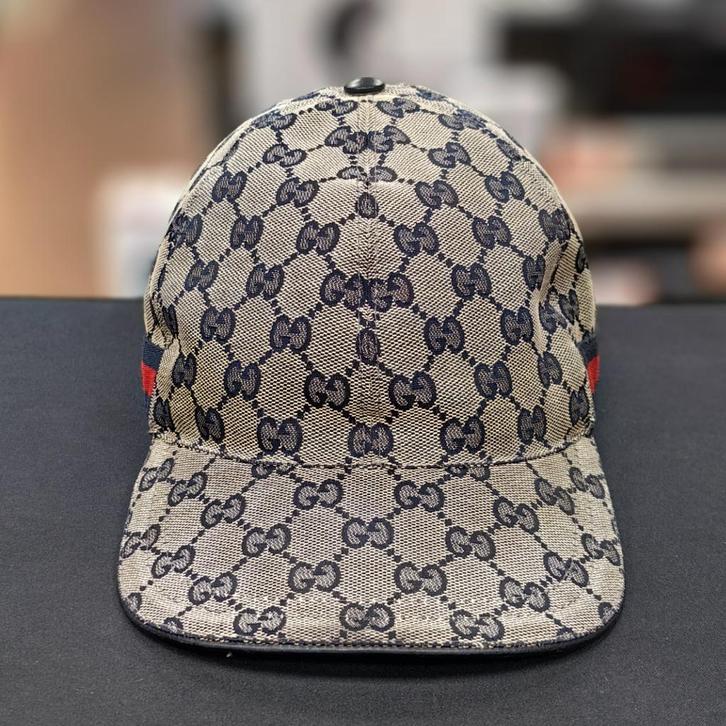 Gucci Original GG Canvas Baseball Cap Pet | Size: L - In Net, Kinderen en Baby's, Kinderkleding | Overige, Nieuw