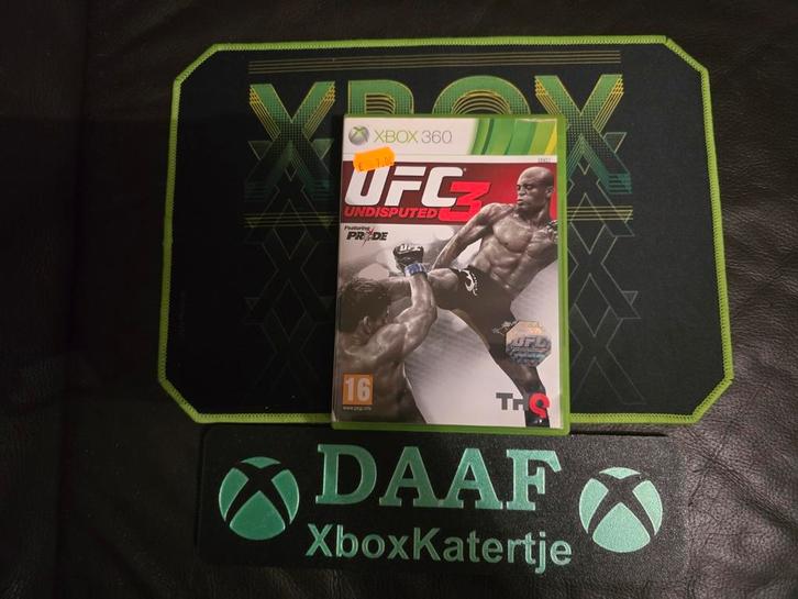 Ufc undisputed 3 - Xbox 360, Spelcomputers en Games, Games | Xbox 360, Zo goed als nieuw, Vechten, 3 spelers of meer, Ophalen of Verzenden