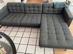Ikea Landskrona bank met chaise lounge in grijs, Huis en Inrichting, Banken | Complete zithoeken, Ophalen, Gebruikt, Stof