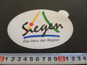 sticker Duitsland Siegen Das Herz der Region   beschikbaar voor biedingen