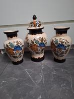 Kast-stel FLORA van Gouda plateel, Antiek en Kunst, Antiek | Keramiek en Aardewerk, Ophalen of Verzenden