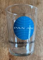 Pan Am Glas, Verzamelen, Luchtvaart en Vliegtuigspotten, Ophalen of Verzenden