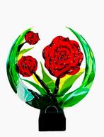 Glasfusie, glaskunst, love in closed harmony, Ophalen