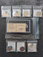 biv. euro munten setjes met certificaat unc, Setje, Ophalen of Verzenden