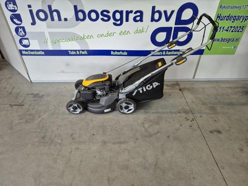 Stiga Twinclip 950V, Tuin en Terras, Grasmaaiers, Zo goed als nieuw, Benzine-grasmaaier, 40 t/m 49 cm, Cirkelmaaier, Mulchfunctie