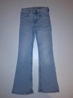H&M flared spijkerbroek 128, Kinderen en Baby's, Kinderkleding | Maat 128, Broek, Gebruikt, Meisje, H&M