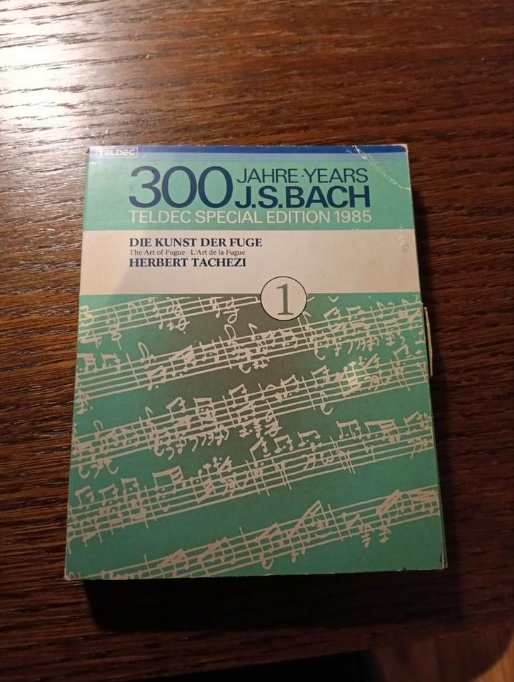 J.S. Bach - Die Kunst der Fuge - Herbert Tachezi, Cd's en Dvd's, Cassettebandjes, Zo goed als nieuw, 2 t/m 25 bandjes, Ophalen of Verzenden