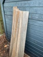 Gebruikte vlonderplanken – nog in prima staat! (Hardhout), Ophalen, Hout