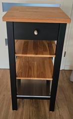 Ikea Stenstorp Kast - Zwart/Hout, Huis en Inrichting, Keuken | Keukenelementen, Ophalen, Gebruikt, Zwart, 50 tot 100 cm