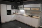 showroom keuken Nolte arctic wit, Ophalen, Wit, Hoekkeuken, Nieuw