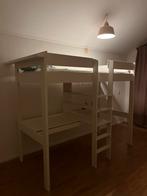 Nous Kids Hoogslaper met Bureau + IKEA Matras, Ophalen, Gebruikt, Eenpersoons, 160 tot 180 cm