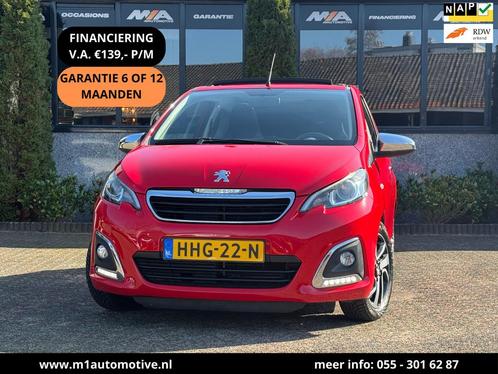 Peugeot 108 1.2 Puretech Allure | OPEN DAK | Airco | 1e EIG, Auto's, Peugeot, Bedrijf, Te koop, ABS, Airbags, Airconditioning