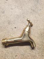 Messing tapkraan en regenton aansluiting, Ophalen of Verzenden, Zo goed als nieuw, Goud, Overige materialen