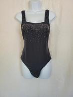 Mooi zwart badpak met kraaltjes en pailettes mt M, Kleding | Dames, Badmode en Zwemkleding, ., Zwart, Badpak, Ophalen of Verzenden
