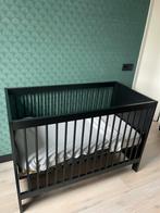 Mat zwart ledikant europe baby vittoria III, Kinderen en Baby's, Babywiegjes en Ledikanten, Ophalen, Zo goed als nieuw, Ledikant