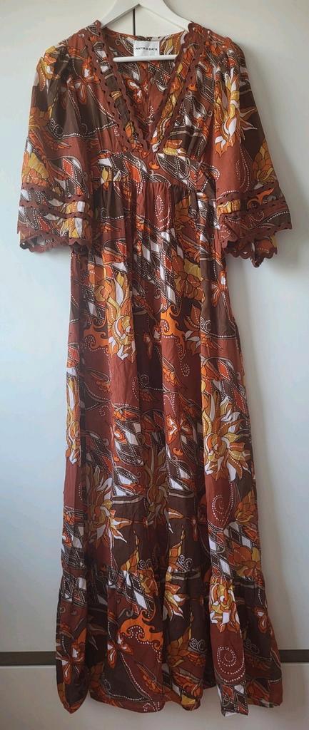 Antik Batik maxi jurk maat 34 Lonneke Nooteboom, Kleding | Dames, Jurken, Zo goed als nieuw, Maat 34 (XS) of kleiner, Overige kleuren