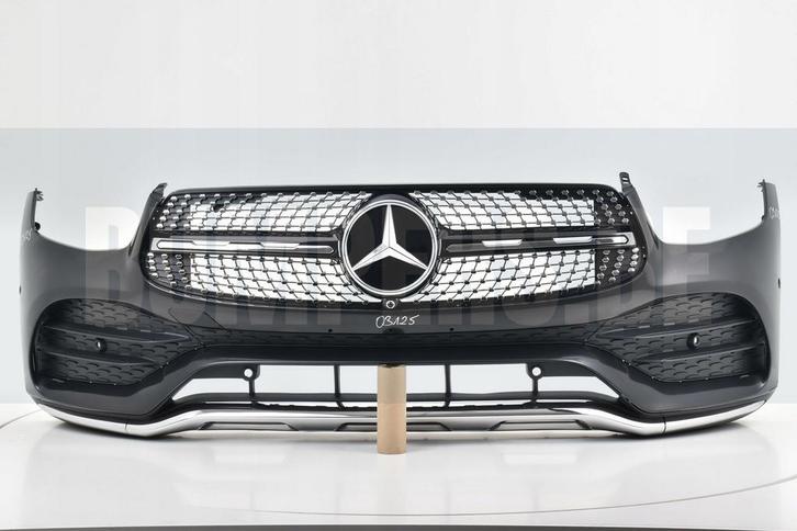 Bumper MERCEDES GLC W253 253 FACELIFT 2019- AMG LINE Voorbum, Auto-onderdelen, Carrosserie en Plaatwerk, Bumper, Voor, Gebruikt