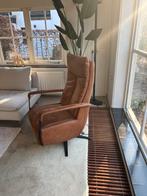 sta op relax stoel Easyfit cognac, Ophalen, 75 tot 100 cm, Zo goed als nieuw, Stof