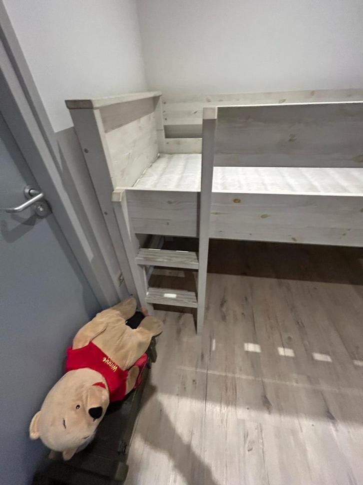 Bopita half/Hoogslaper, Kinderen en Baby's, Kinderkamer | Stapelbedden en Hoogslapers, Zo goed als nieuw, Halfhoogslaper, Ophalen