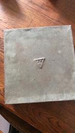 EH oud vierkant blik militaria, Verzamelen, Ophalen of Verzenden, Gebruikt, Overige