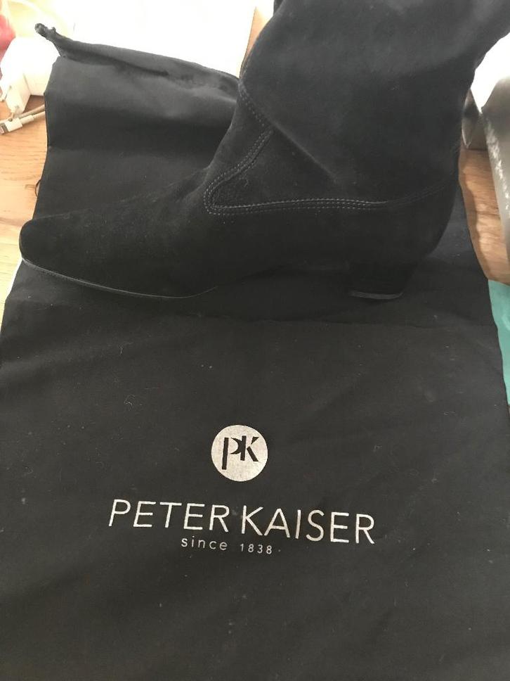 Laarzen, Peter Kaiser, Kleding | Dames, Schoenen, Zo goed als nieuw, Hoge laarzen, Zwart, Ophalen of Verzenden