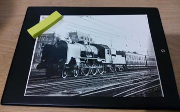 Oude stoomtrein  beschikbaar voor biedingen