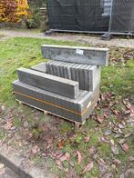 Tegels 30x30 en banden 10x20, Tuin en Terras, Tegels en Klinkers, Ophalen, Gebruikt, Overige materialen