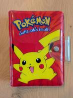 Pokémon ringmapje pikachu (jaren '90), Hobby en Vrije tijd, Verzamelkaartspellen | Pokémon, Ophalen of Verzenden, Gebruikt, Overige typen