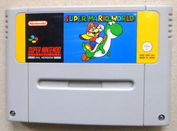 Super Mario World voor de Europese Super Nintendo  beschikbaar voor biedingen