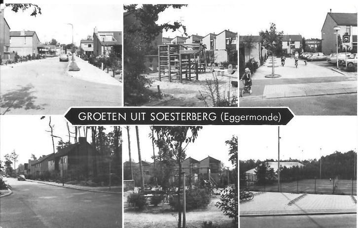 Soesterberg 6 Luik: Wijk Eggermonde  1983, Verzamelen, Ansichtkaarten | Nederland, Gelopen, Utrecht, 1980 tot heden, Ophalen of Verzenden