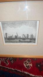 Ets Willemsbrug Rotterdam, Antiek en Kunst, Ophalen of Verzenden