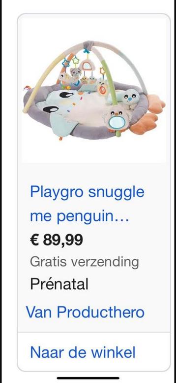 Speelkleed en babygym beschikbaar voor biedingen
