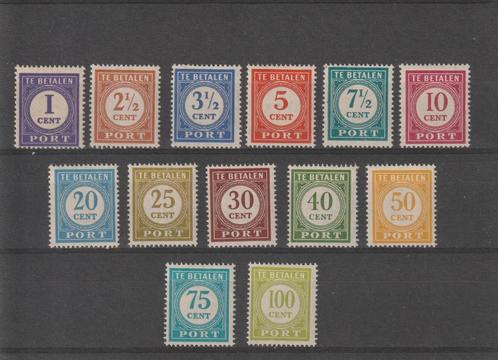 Nederlands Indië 1946. NVPH P53 t/m P65, Ongebruikt., Postzegels en Munten, Postzegels | Nederlands-Indië en Nieuw-Guinea, Postfris