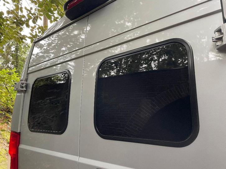 Camperraam klapraam gebogen buscamper achterdeur 500x500, Caravans en Kamperen, Camper-accessoires, Nieuw, Ophalen