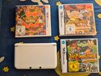 Nintendo 3DS XL inclusief Inazuma Eleven 1,2&3, Ophalen of Verzenden, Gebruikt, Zwart, 3DS