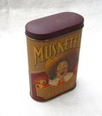 blik (leeg) Musketeer crimpcut honeydew tabacco. pijptabak, Ophalen of Verzenden, Gebruikt, Tabaksdoos of Verpakking