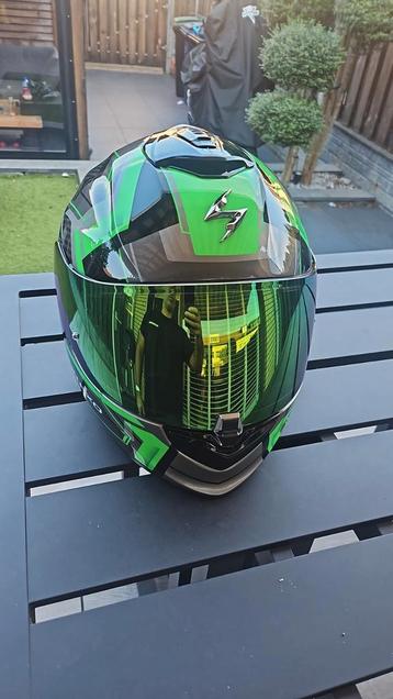 Scorpion Exo-1400 Evo II Carbon Green - Zo Goed Als Nieuw! beschikbaar voor biedingen
