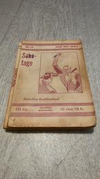 Dick Bos - Sabotage No. 10 - Detective Beeldverhaal, Eén stripboek, Ophalen of Verzenden, Gelezen, Alfred Mazure