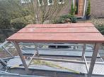 Houten tafel, Tuin en Terras, Tuintafels, Ophalen, Gebruikt, Rechthoekig, Hout