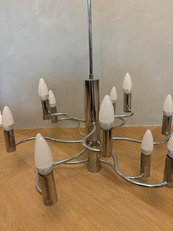 Vintage Kroonluchter hanglamp Metaal beschikbaar voor biedingen