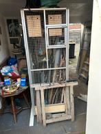 Te koop aluminium broedkooi, Dieren en Toebehoren, Vogels | Hokken en Kooien, Ophalen, Zo goed als nieuw, Aluminium, Broedkooi of Kweekkooi