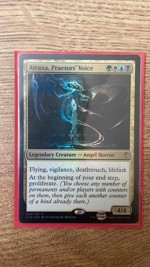Atraxa Phyrexian EDH Commander deck, Hobby en Vrije tijd, Verzamelkaartspellen | Magic the Gathering, Zo goed als nieuw, Speeldeck