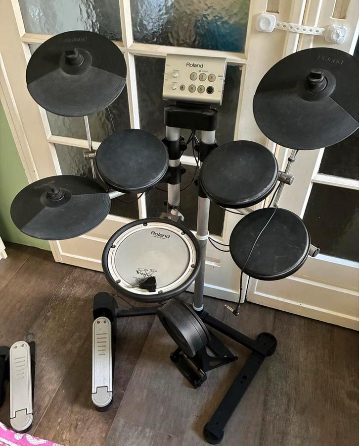 Roland HD-1 drumstel + KD10 pedaal + MIDI controller, Muziek en Instrumenten, Drumstellen en Slagwerk, Gebruikt, Roland, Elektronisch